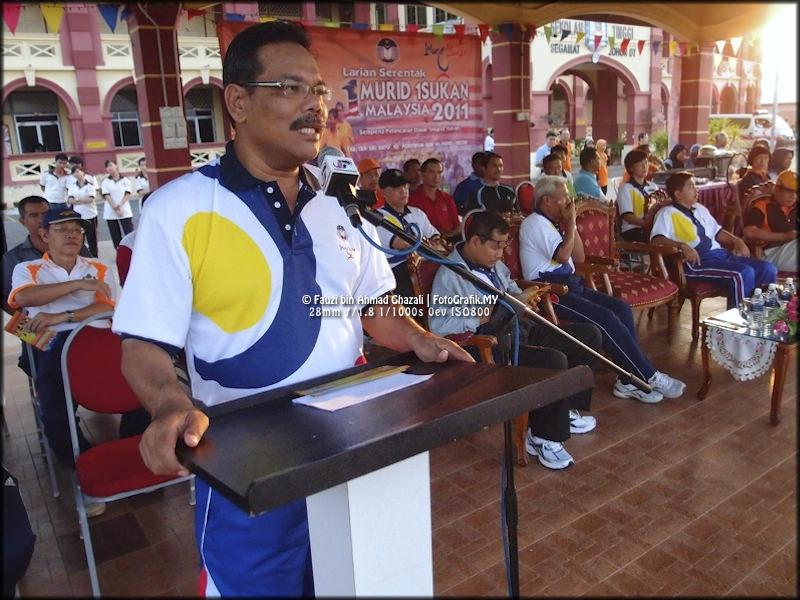 Ucapan perasmian Pengarah Pelajaran Johor.
